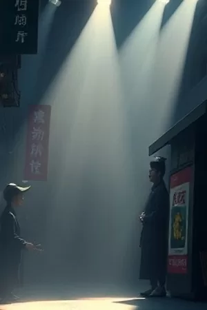天天影视首页主推剧《长夜灯行》竖版主视觉海报
