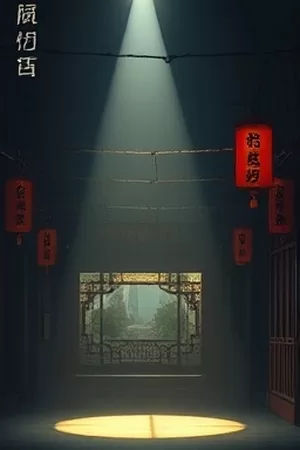 《南墙以北》竖版封面，老城区砖墙与藤蔓